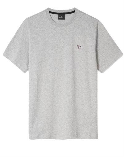 Paul Smith - Cotton Zebra Logo T-Shirt - Grey